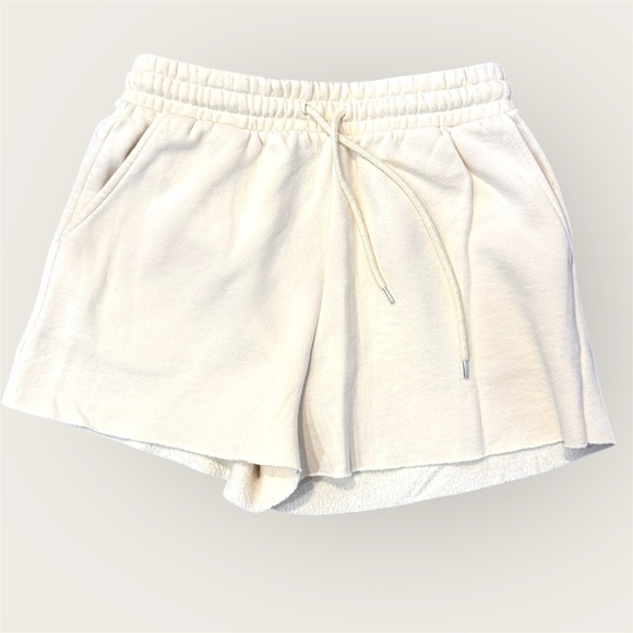 Forever 21 Pants - Forever 21 Beige Athletic Shorts